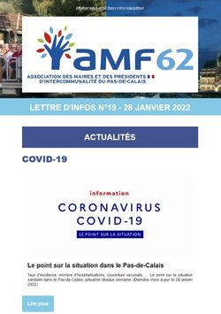 Lettre d’infos AMF62 N°19 – 28 janvier 2022