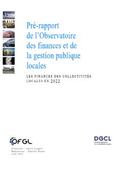 Pré-rapport annuel 2022 sur les finances locales de l’OFGL