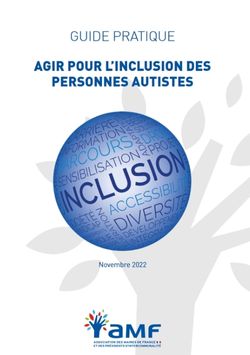 Guide pratique : Agir pour l’inclusion des personnes autistes