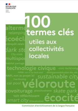 100 termes clés utiles aux collectivités locales
